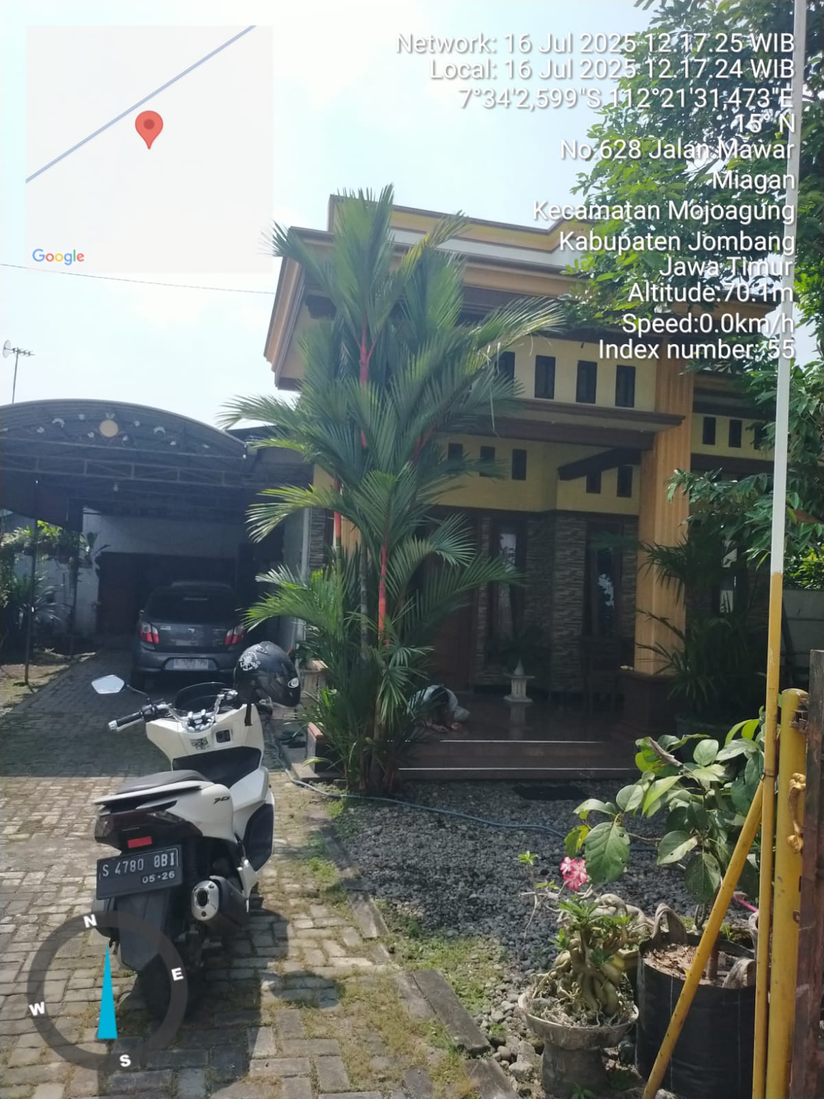 Rumah Asri di Miagan, Mojoagung