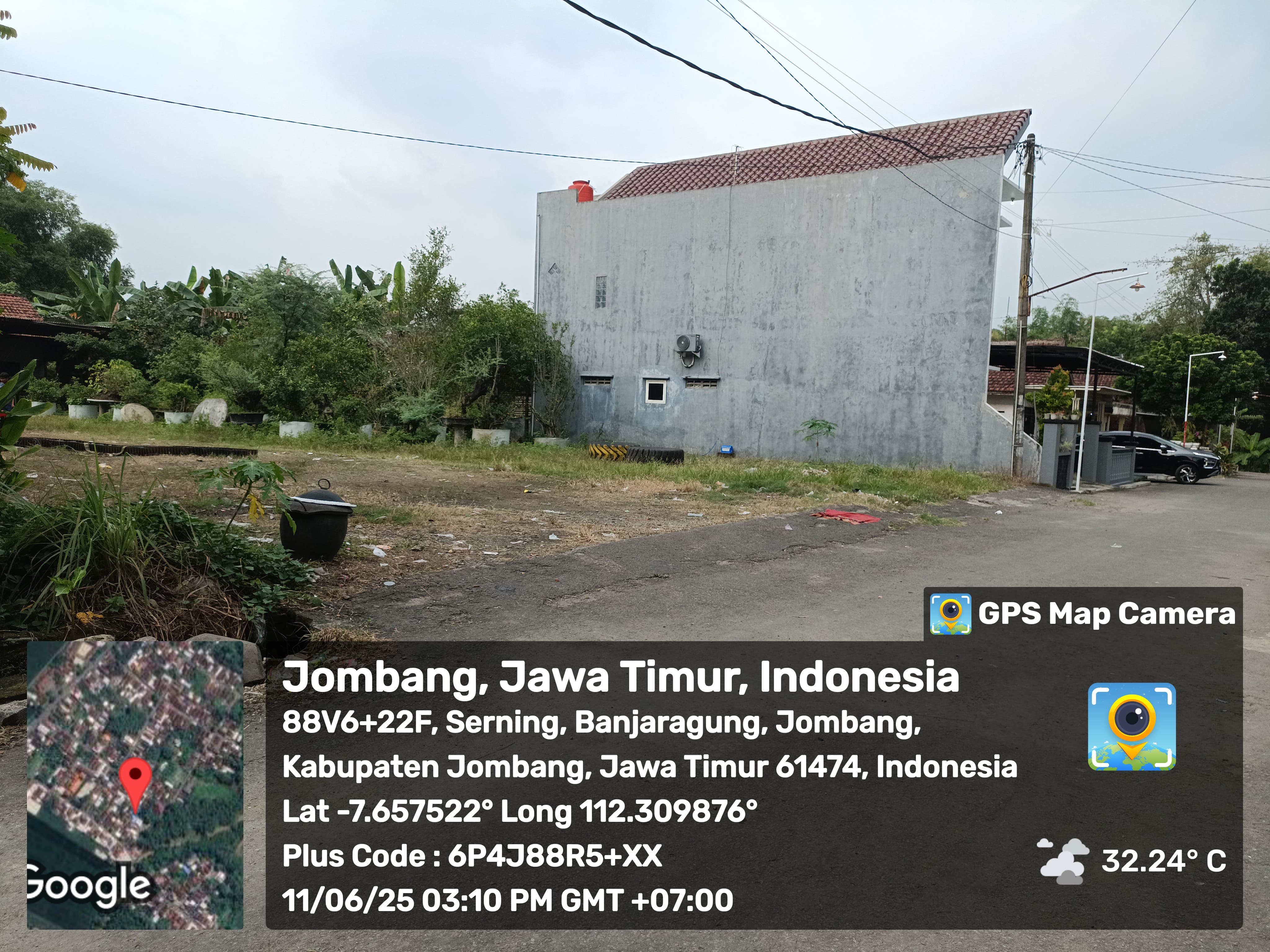 Rumah Siap Huni Beserta Tanah Produktif di Bareng