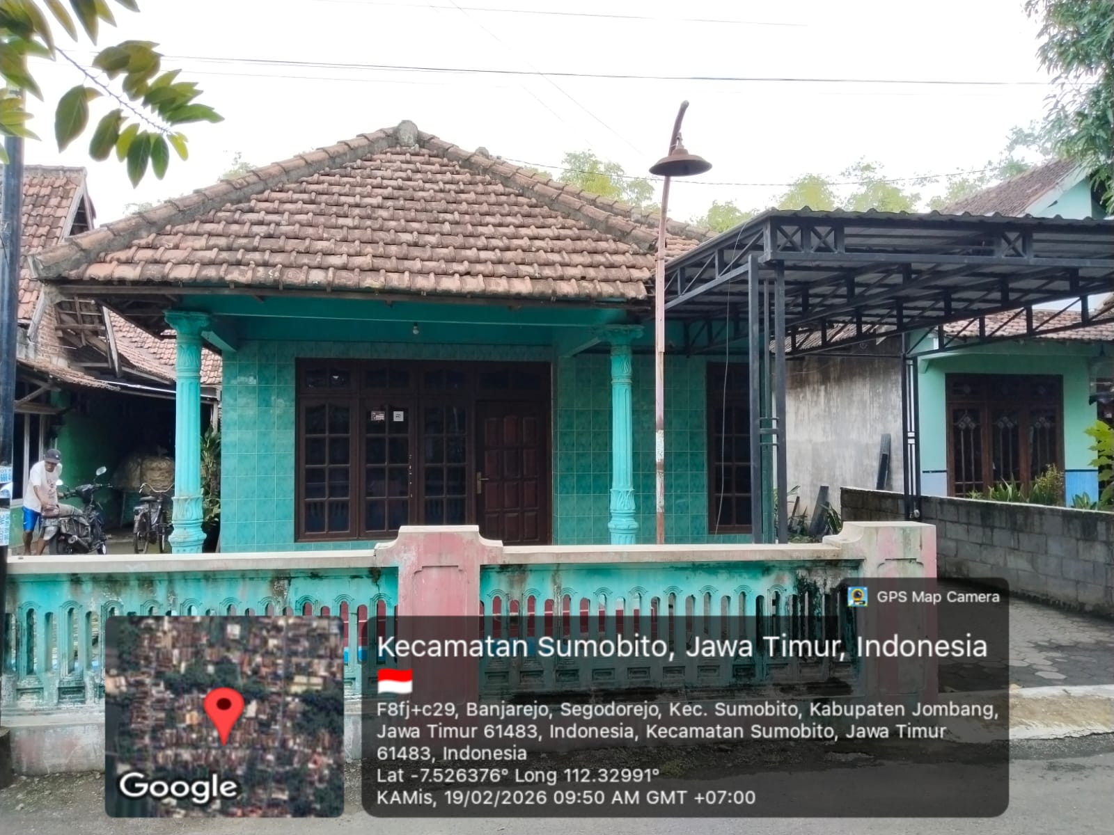Rumah asri DI segodorejo sumobito