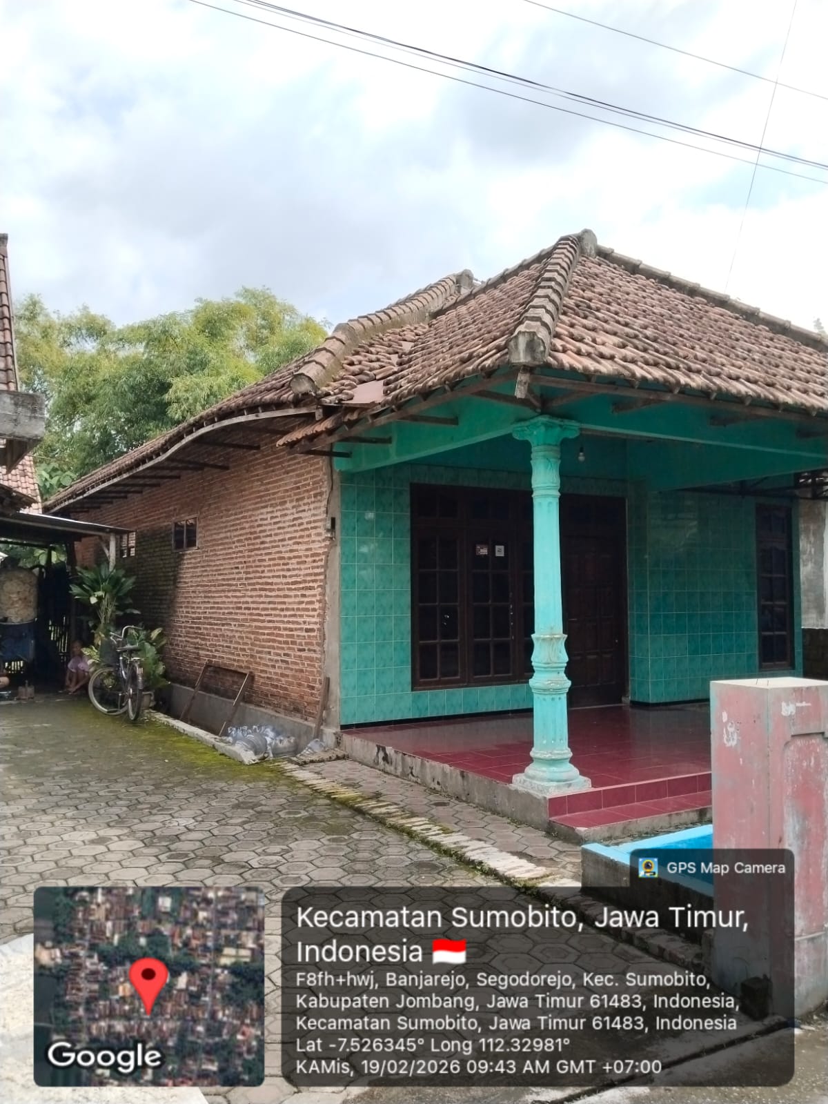 Rumah asri DI segodorejo sumobito