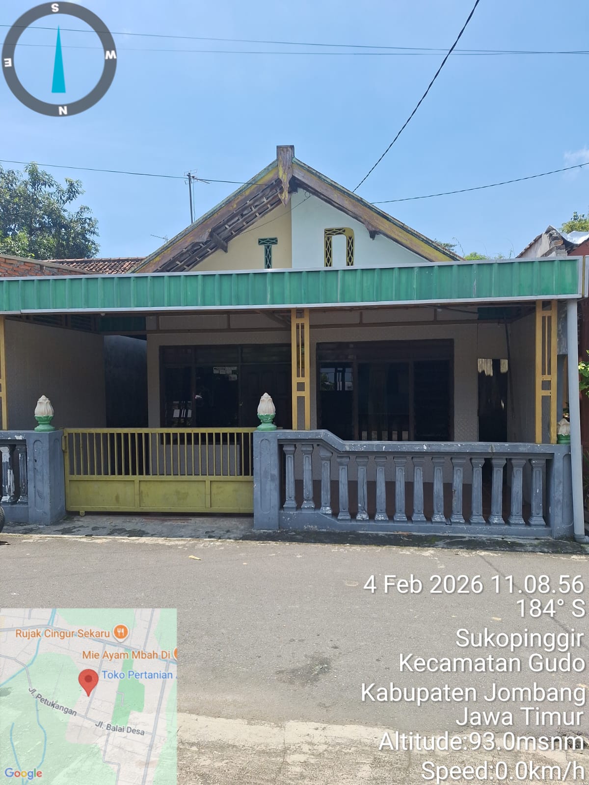 Rumah Minumalis di Sukopinggir, Gudo