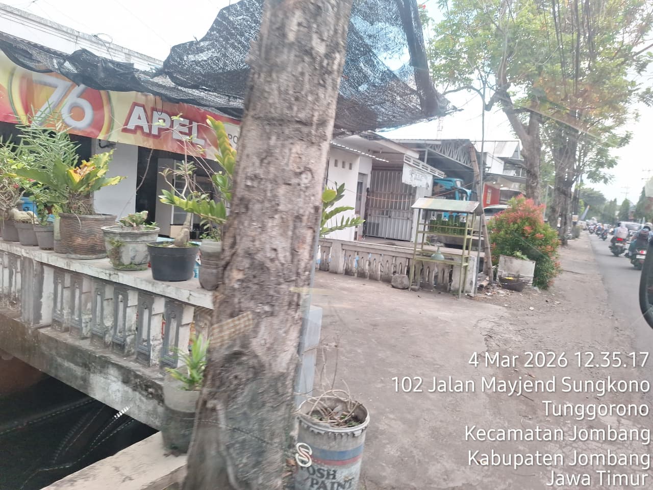 Dilelang Rumah Usaha Toko di Tunggorono