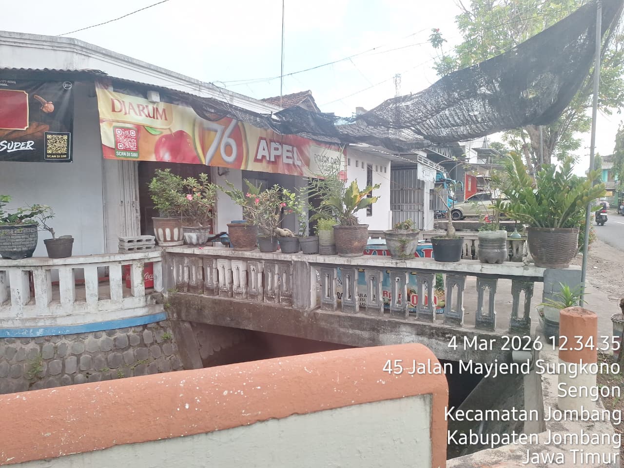 Dilelang Rumah Usaha Toko di Tunggorono